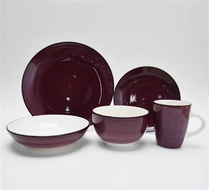 Handcrafted Speckled Ceramic Tableware